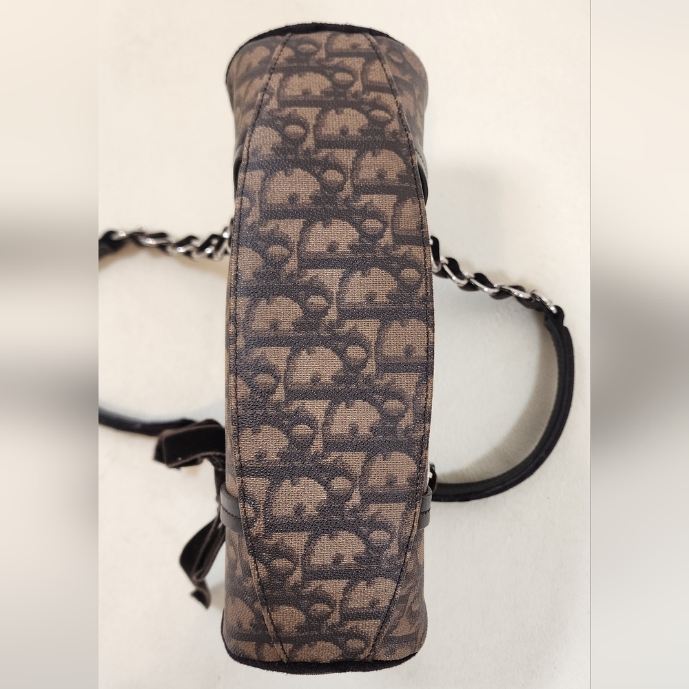 Christian Dior Romantique Trotter Mini Flap Handbag. So So Cute! - Picture 5 of 16